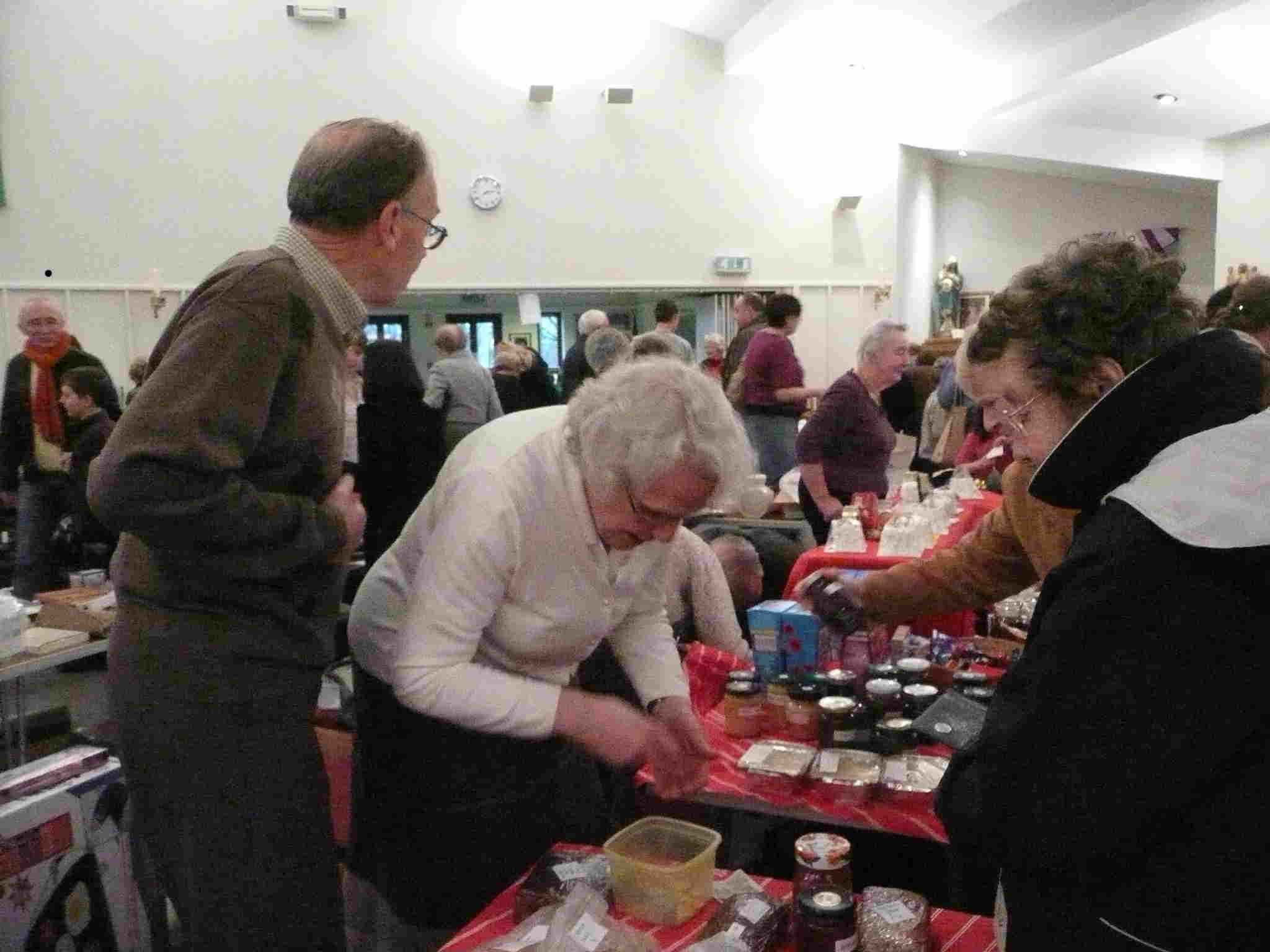 A busy stall